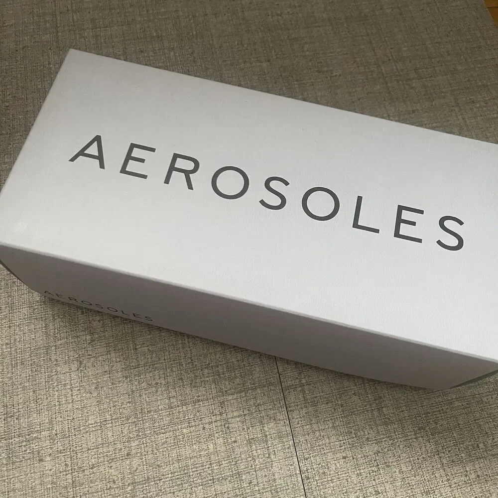 AEROSOLES Borgio Loafer‎ Flat Size 10.5 Graphite NEW Career Modern Work Comfort